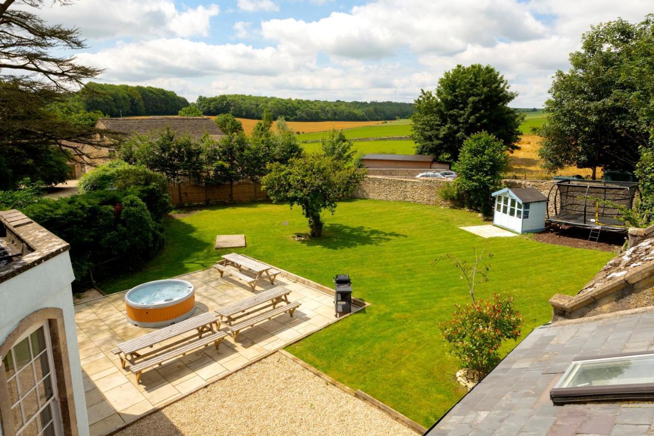 Cotswold Manor House - Country House Retreat With Hot Tub, Ideal For Large Groups Petty France Exteriér fotografie